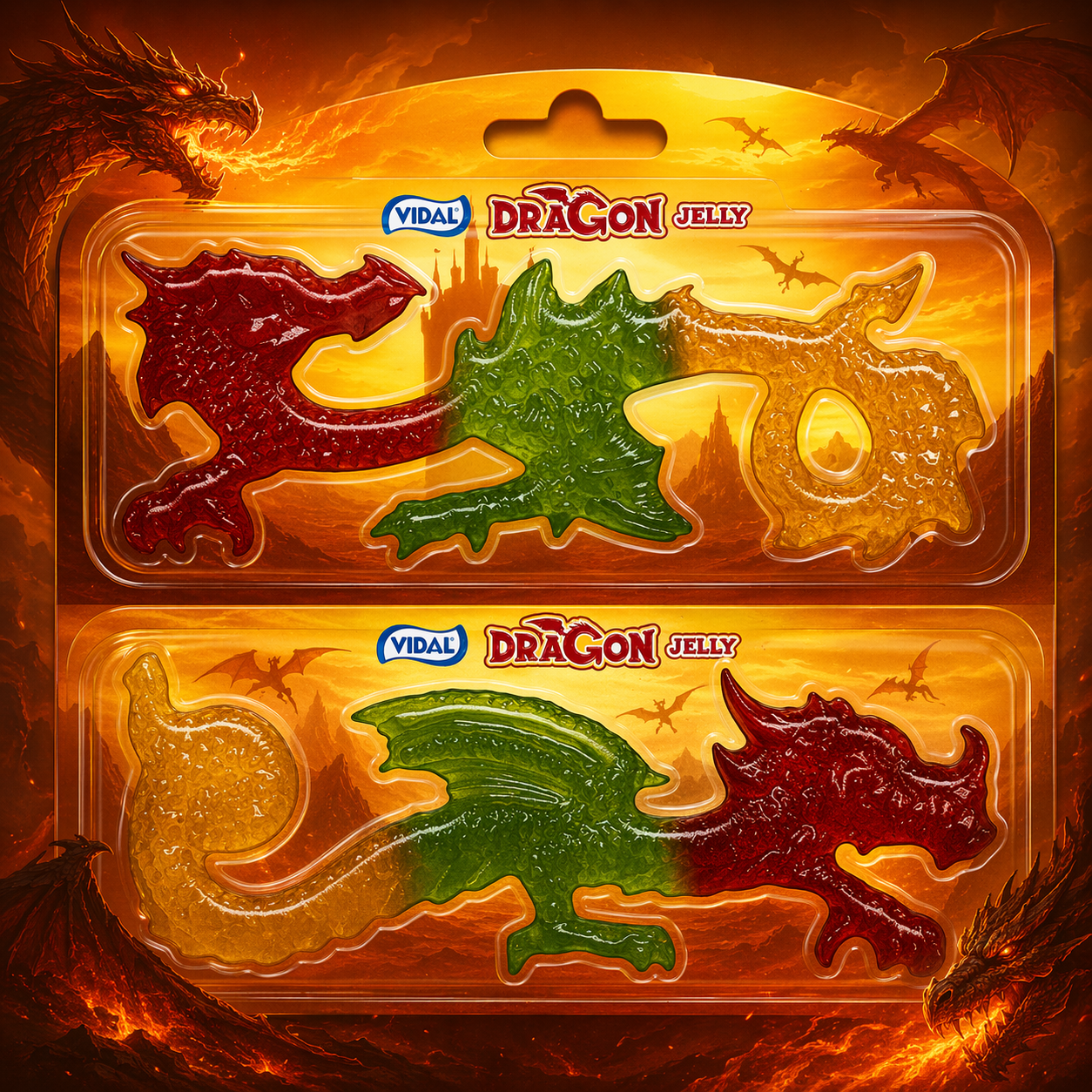 Vidal Dragon Jelly (2pcs)