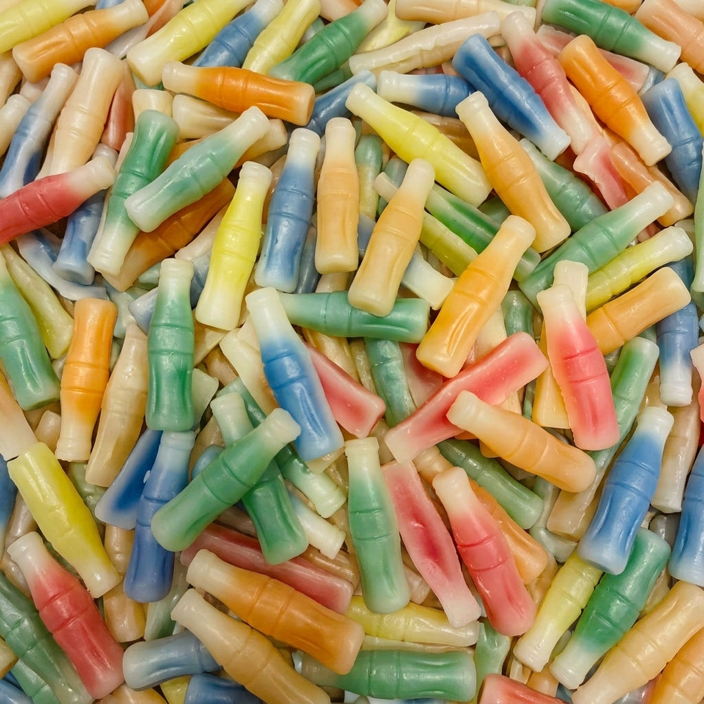 Bonbons Bouteilles en Cire – Wax Candy Américain en Vrac