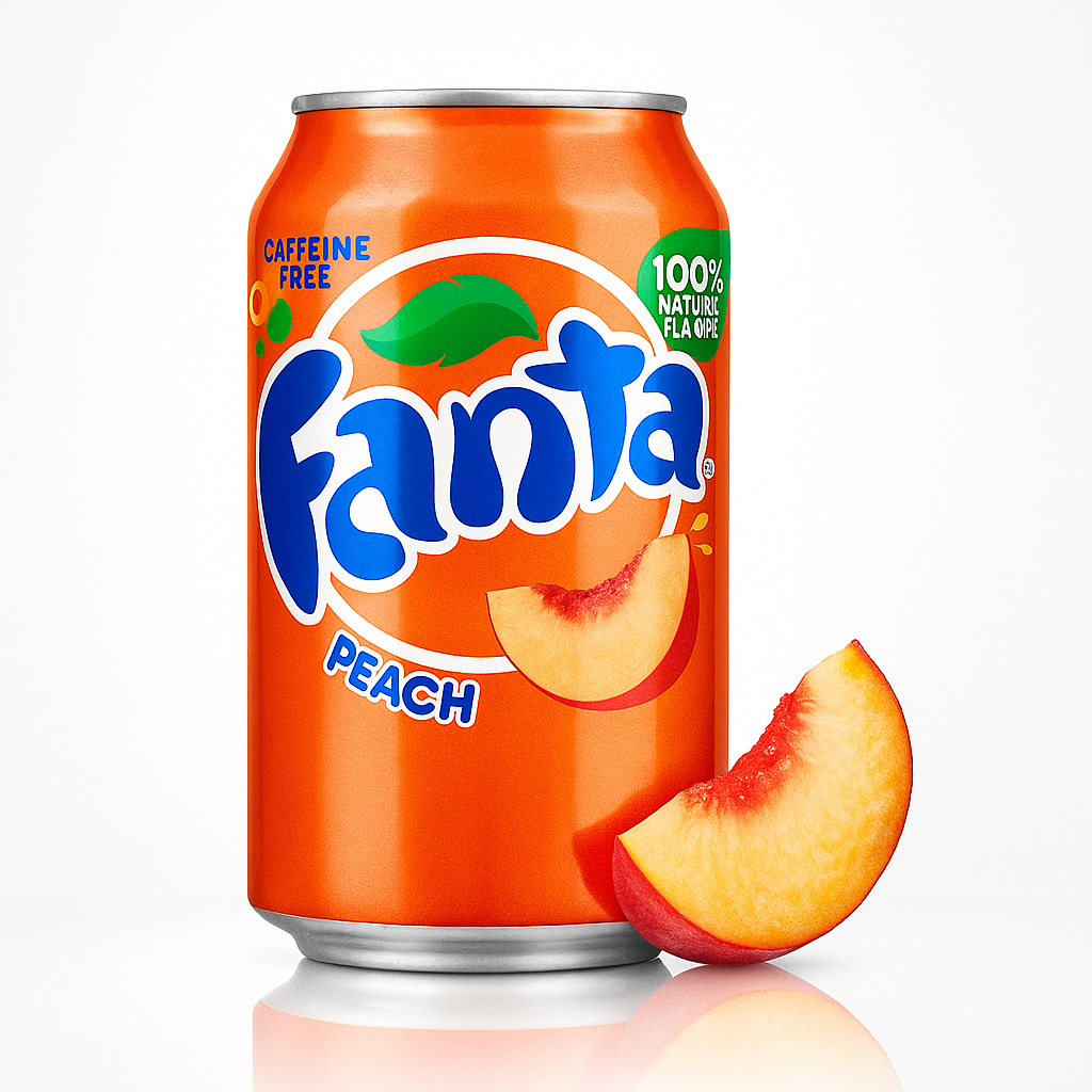 Fanta Peach 330ml - MyCandyShop