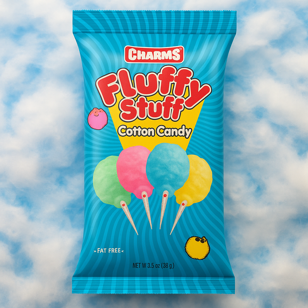 Charm's Fluffy Stuff Cotton Candy 71gr - MyCandyShop