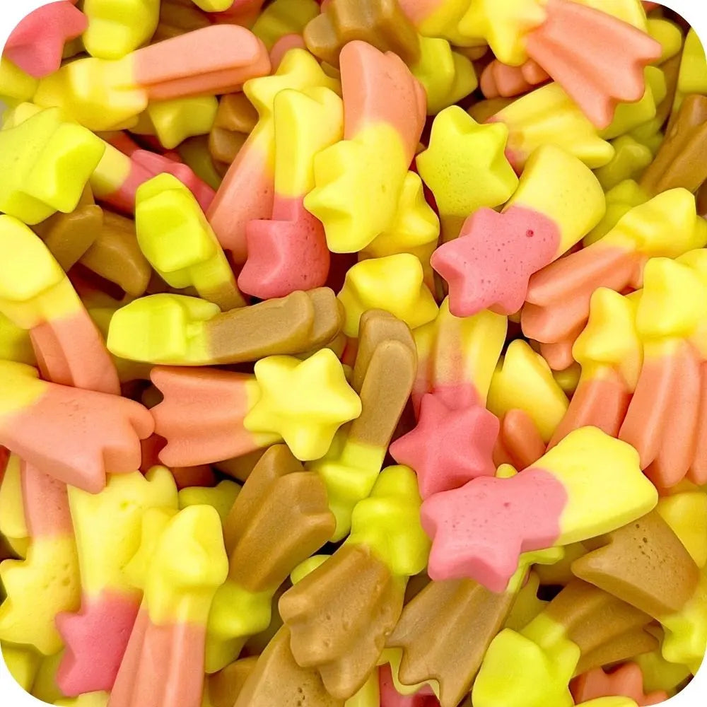 Squashies Sour Shooting Stars - Swizzels
