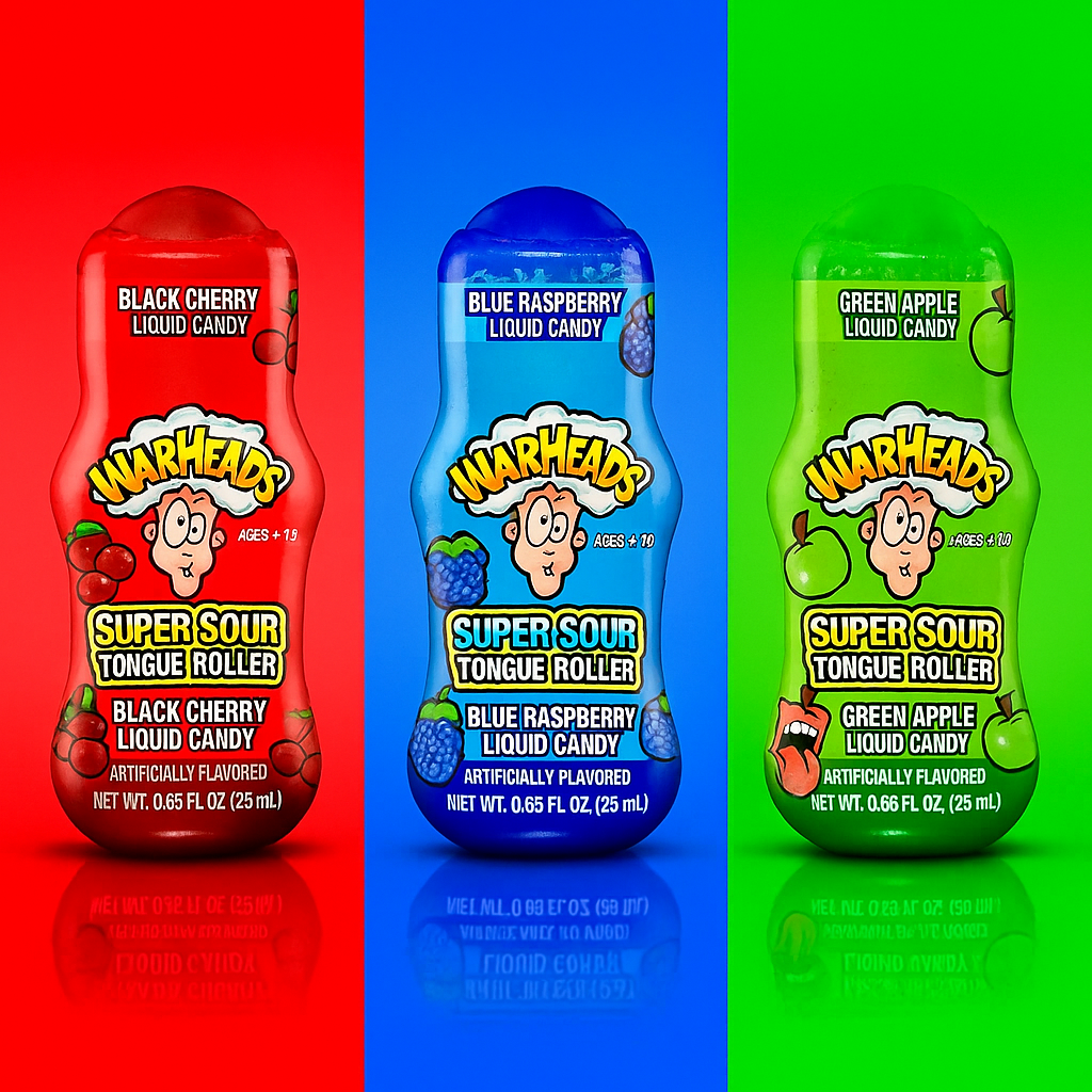 Warheads Super Sour Tongue Roller - MyCandyShop