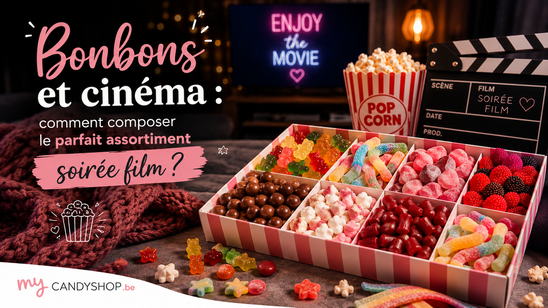 Bonbons et cinéma : comment composer le parfait assortiment soirée film ?
