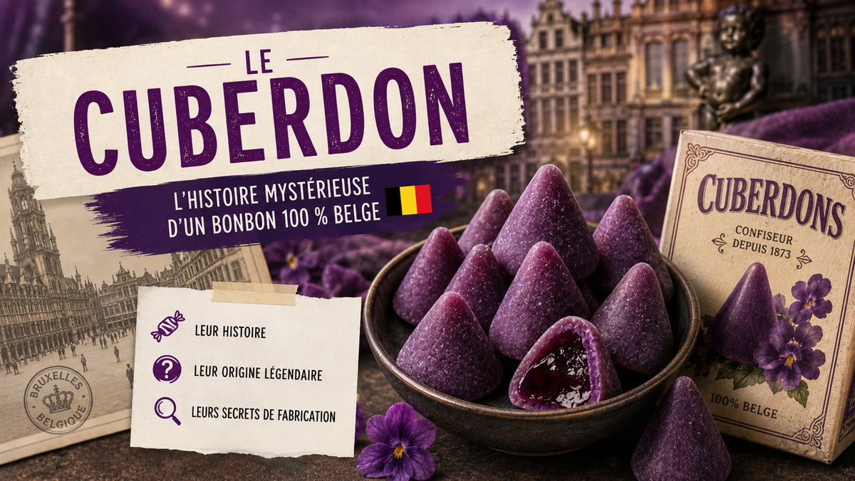 Le cuberdon 🍬 : l'histoire mystérieuse d'un bonbon 100 % belge