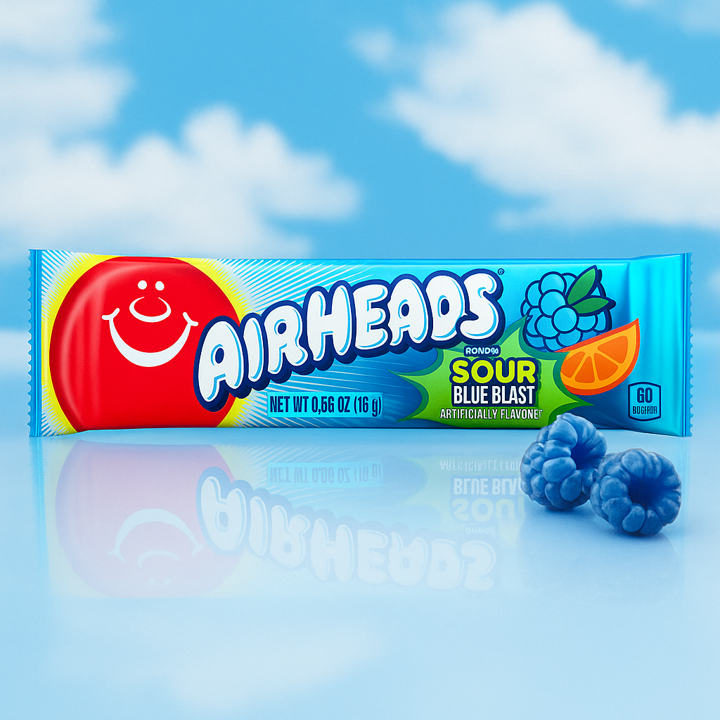 Airheads Sour Blue Blast - MyCandyShop