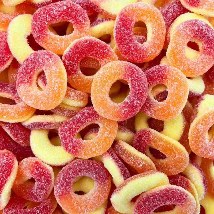 Anneaux Pêches - Trolli (100g)
