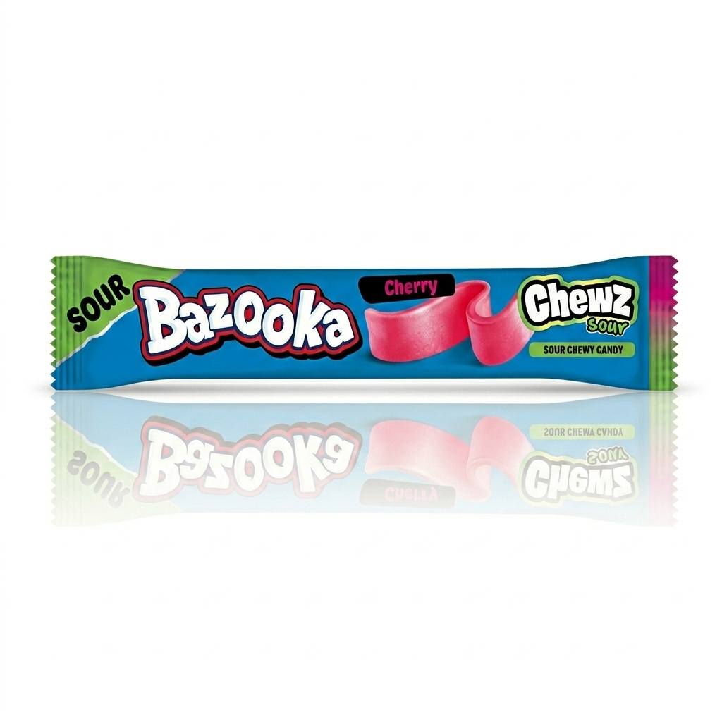 Bazooka Chew Bar Cerise