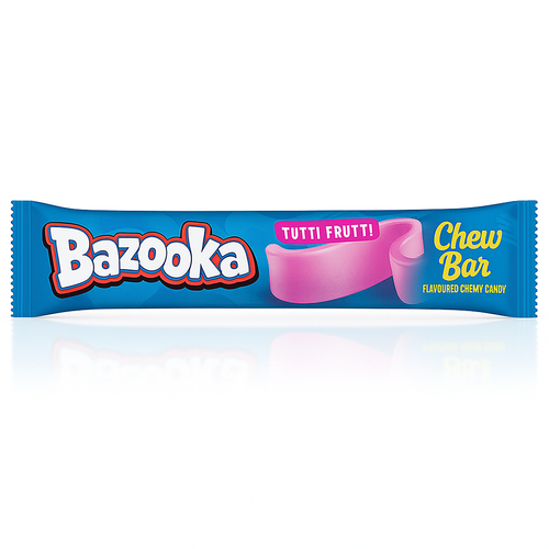 Bazooka Chew Bar Tutti Frutti - MyCandyShop