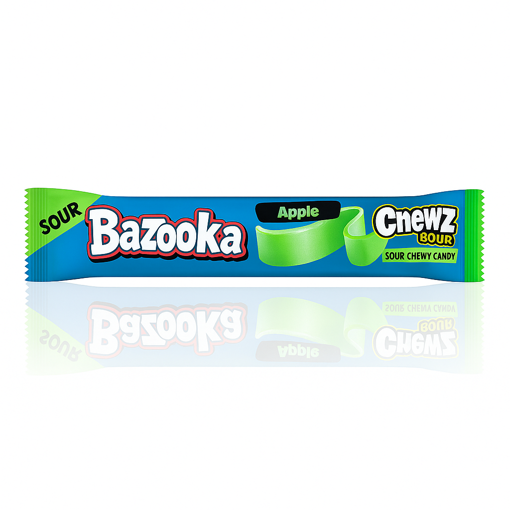 Bazooka Chew Bar Pomme - MyCandyShop