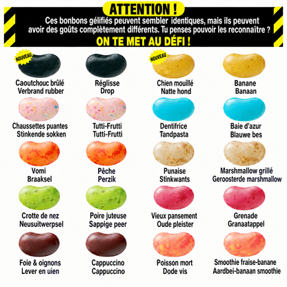 Bean Boozled Jelly Belly – 7ème Édition | Le jeu de bonbons avec Spinner