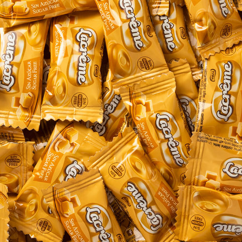 Lacrême Toffee Caramel - Bonbons sans sucre - Vidal (100g)