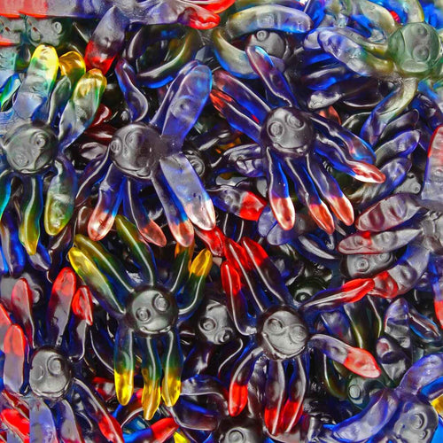 Pieuvre Bleu Tâche Langue - Trolli