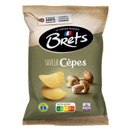 Chips Brets Cèpes (125g)