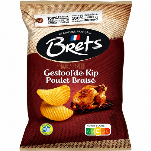 Chips Brets Poulet Braisé (125g)