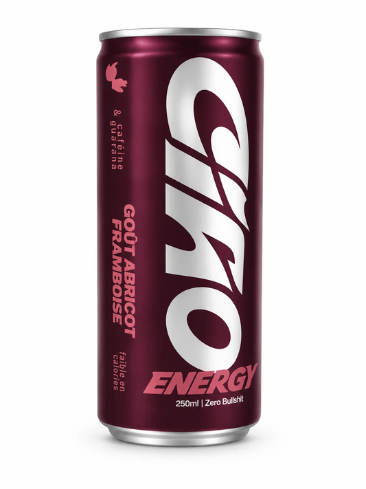 Ciao Energy Abricot-Framboise – Canette 250ml