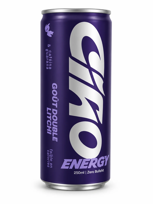 Ciao Energy Double Litchi – Canette 250ml