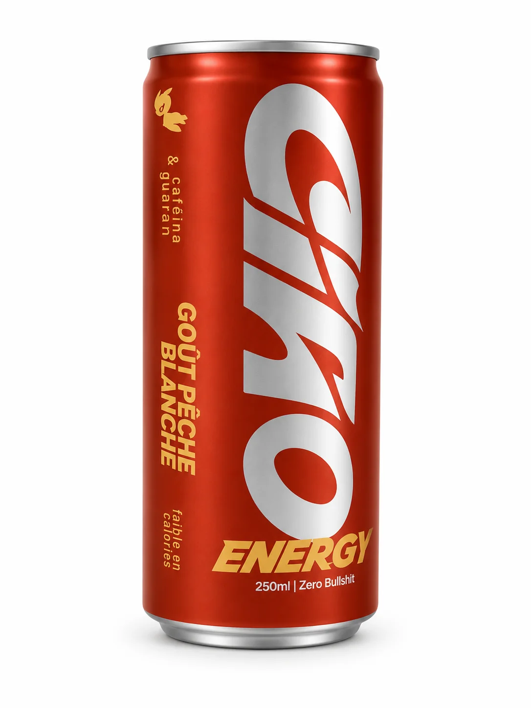 Ciao Energy Pêche Blanche – Canette 250ml