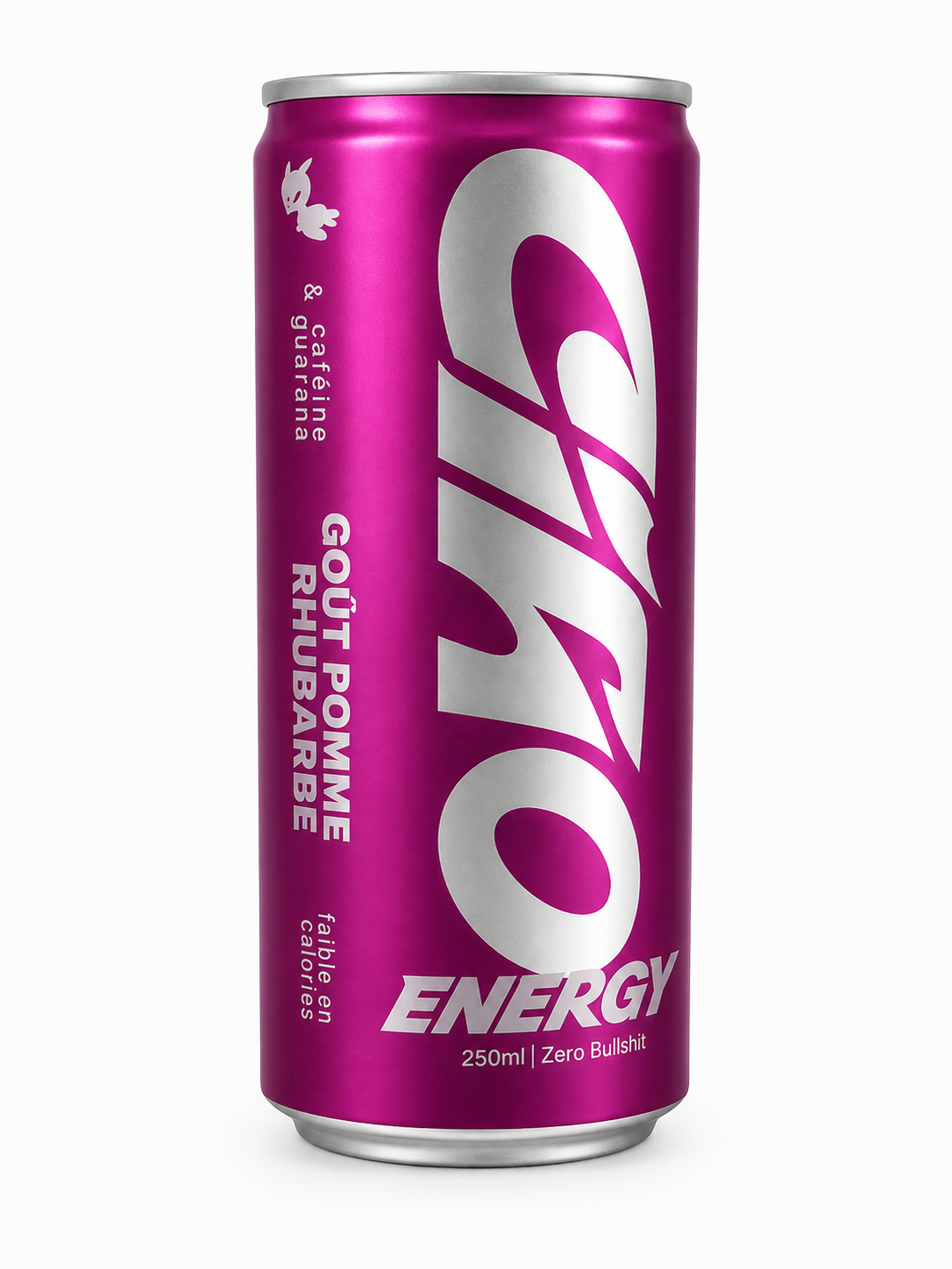Ciao Energy Appel-Rabarber – Blik 250ml