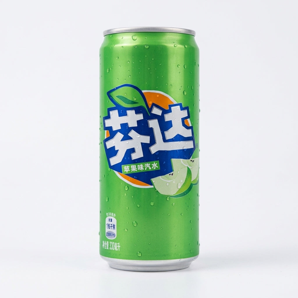 Fanta Pomme Verte Chine 330ml
