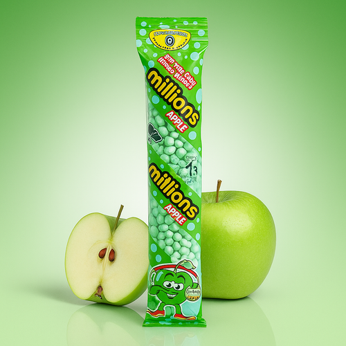 Millions Apple Tube 55gr - MyCandyShop