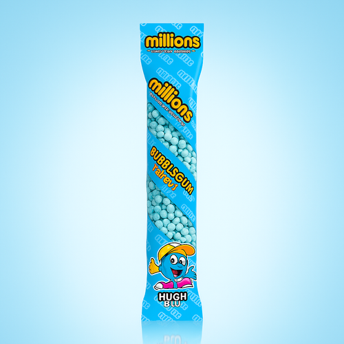 Millions Bubblegum Tube 55gr - MyCandyShop