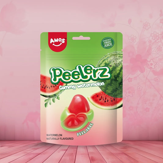 Amos Peelerz Gummy Watermelon - Watermeloen (170g)