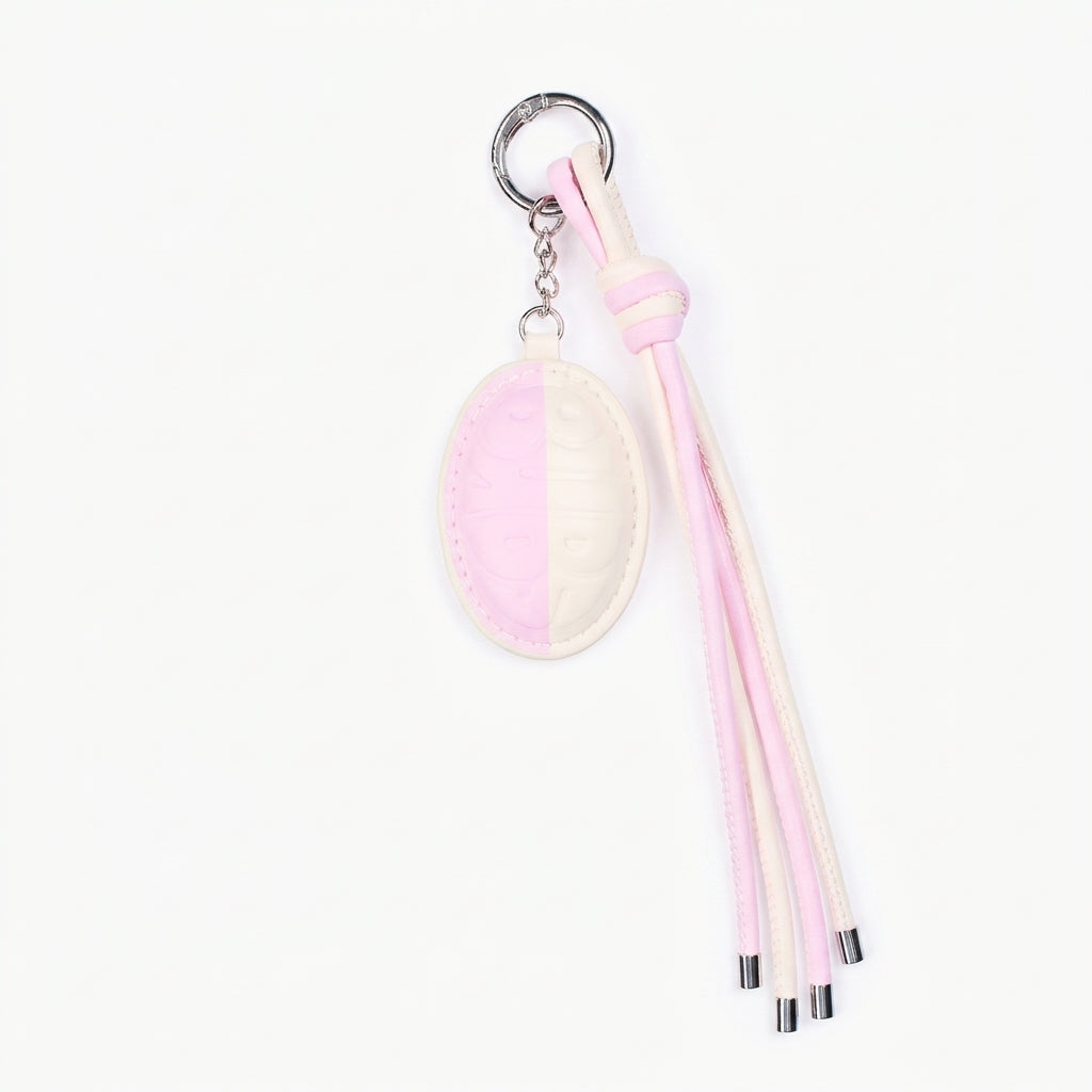 BUBS x H&M sleutelhanger – Tashanger Zweeds snoepje Roze & Crème