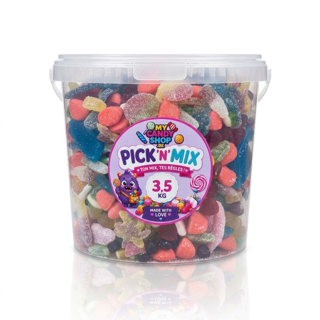 Seau de bonbons Pick'N'Mix (3,5kg) - MyCandyShop