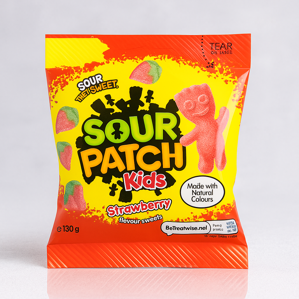 Sour Patch Kids Strawberry 130gr - MyCandyShop