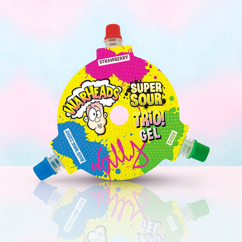 Warheads Super Sour Trio Gel - MyCandyShop