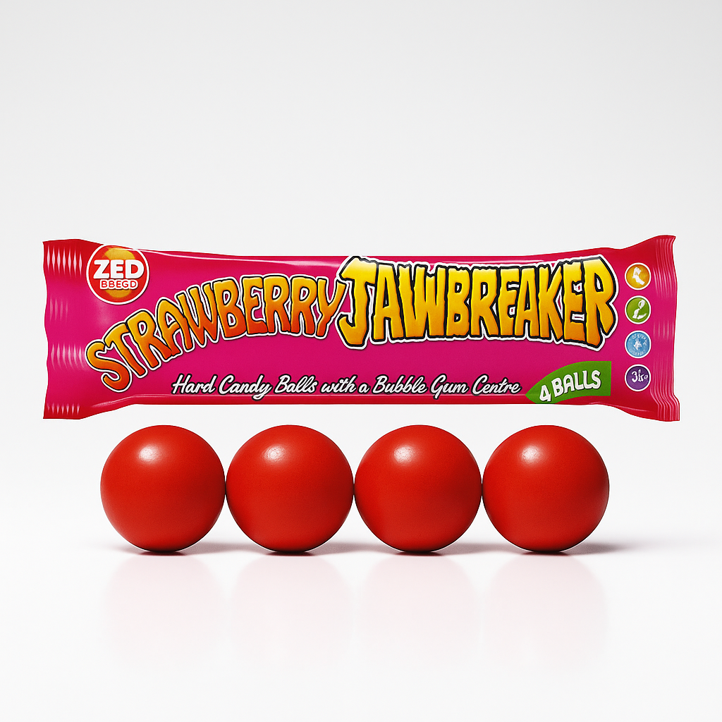 Jawbreaker Strawberry - MyCandyShop